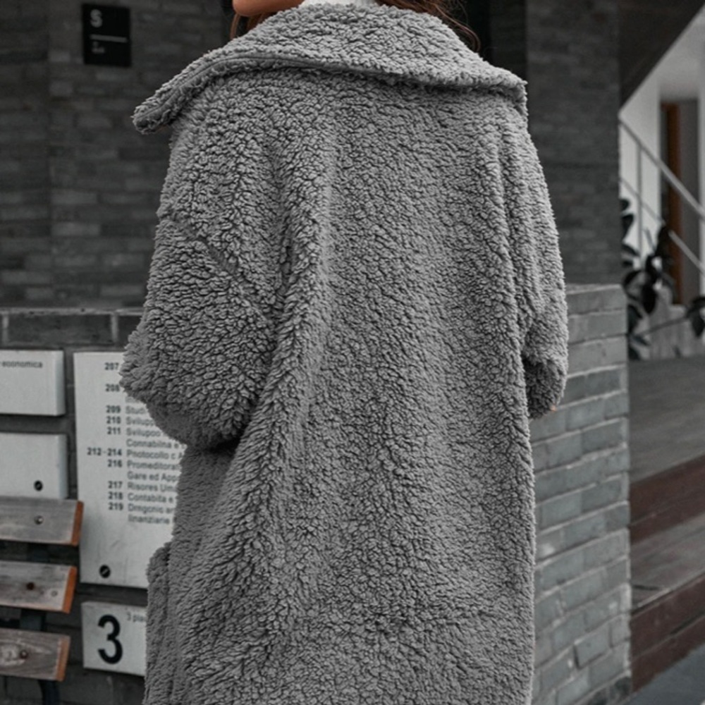 Womens small teddy jacket - Picture 2 of 2